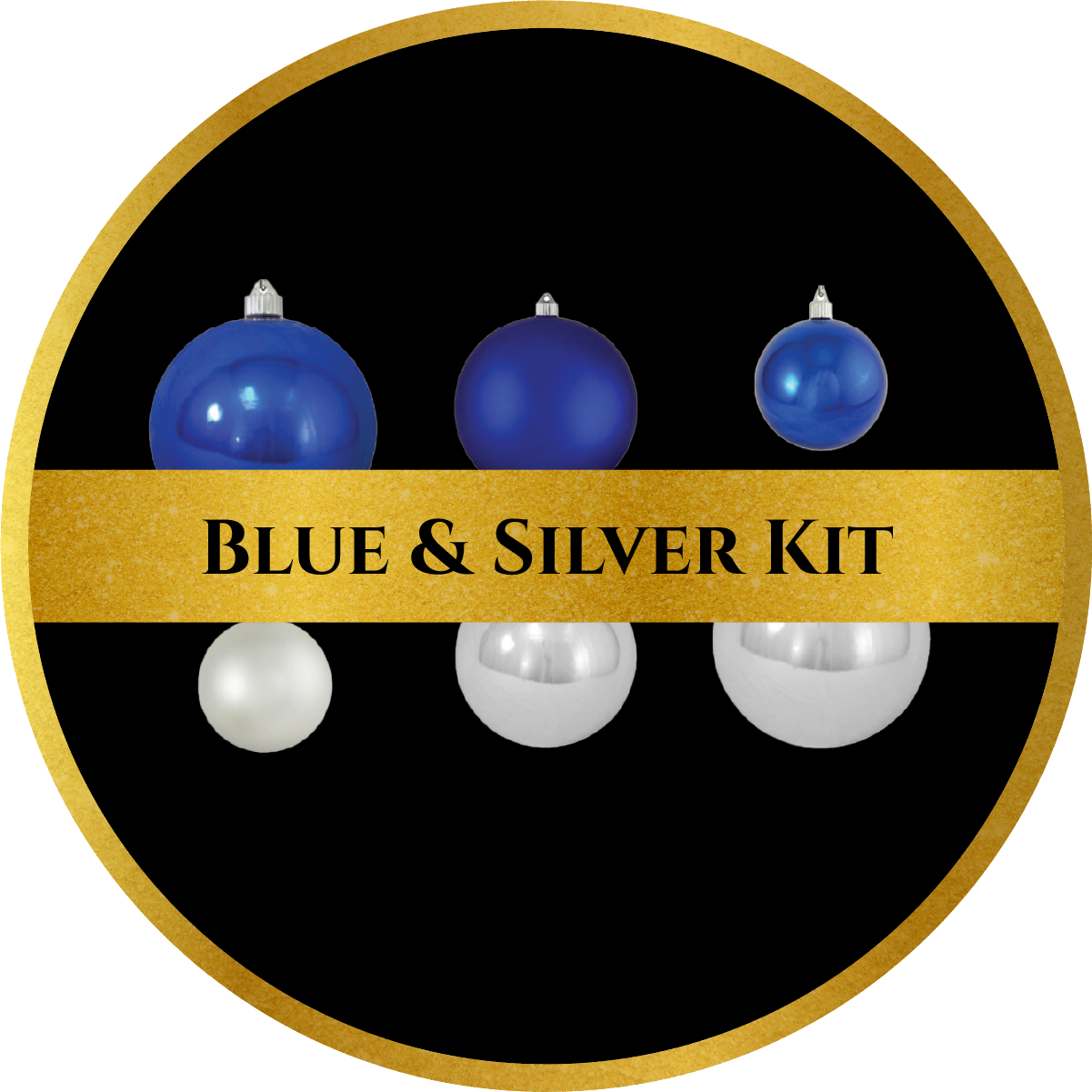 Blue Silver Ornament Kit – The Decor Group Inc