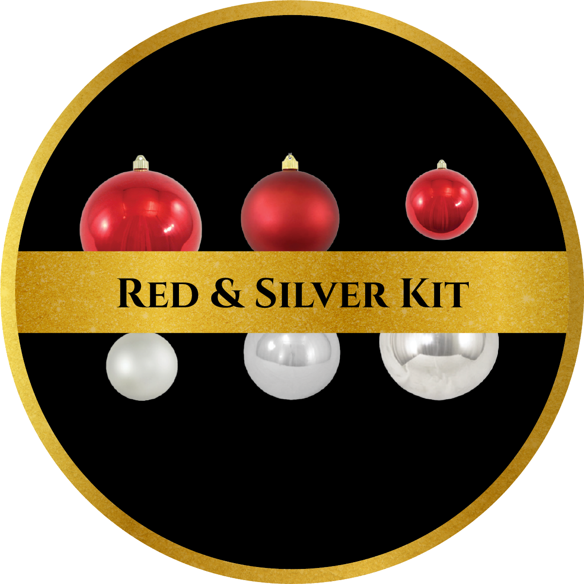 Red-Silver Ornament Kit – The Decor Group Inc