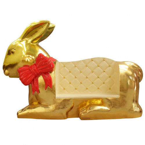Gold Chocolate Easter Bunny Sofa