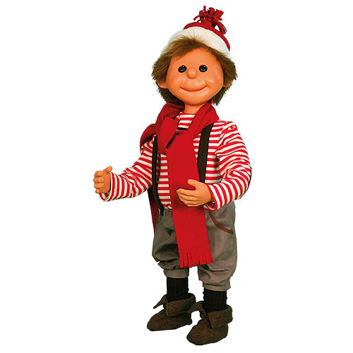 Puppet Boy Santa, standing.