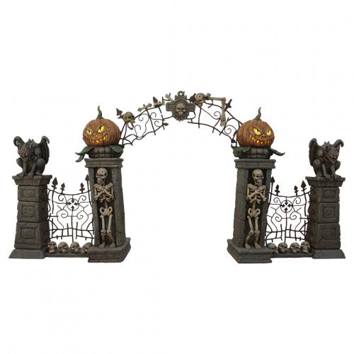 Halloween Graveyard Gate Entrance Arch