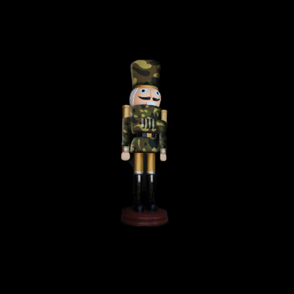 13.1 FT Military Nutcracker in Army Uniform