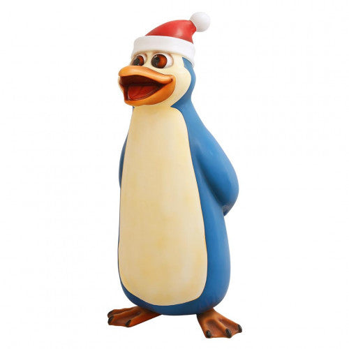 Richard the Penguin Singing, Blue