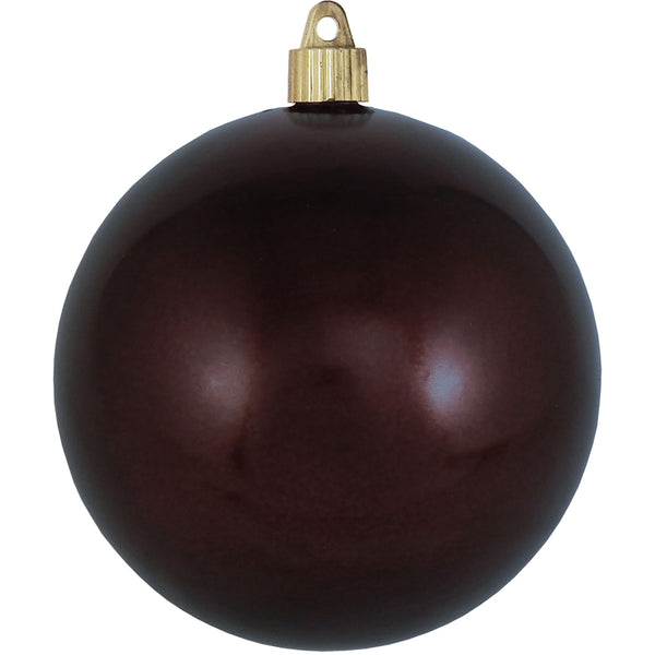 4 3/4" (120mm) Jumbo Commercial Shatterproof Ball Ornament, Hot Java, Case, 36 Pieces