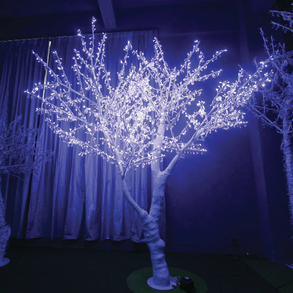 9' Crystal Tree CW Twinkle