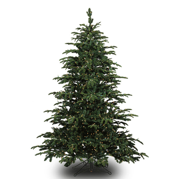 14' Star Fir Deluxe Tree, Glow WW LED