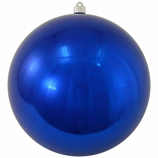 12" (300mm) Giant Commercial Shatterproof Ball Ornament, Azure Blue, Case, 2 Pieces