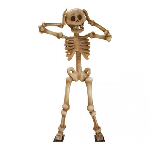 Halloween Scared Skeleton