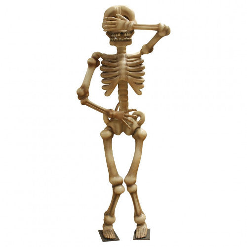 Halloween Shy Skeleton