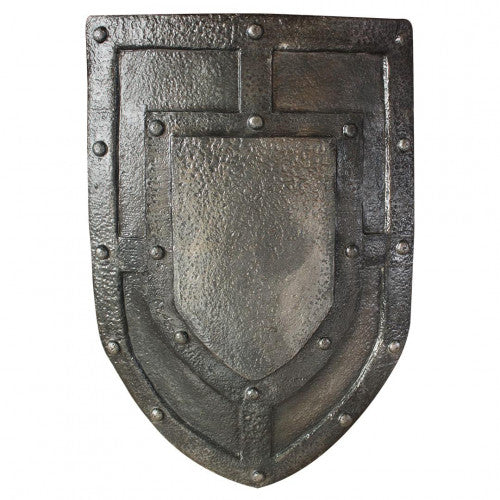 Medieval Metallic Kite Shield