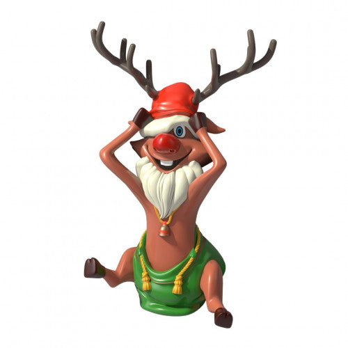 Reindeer Santa