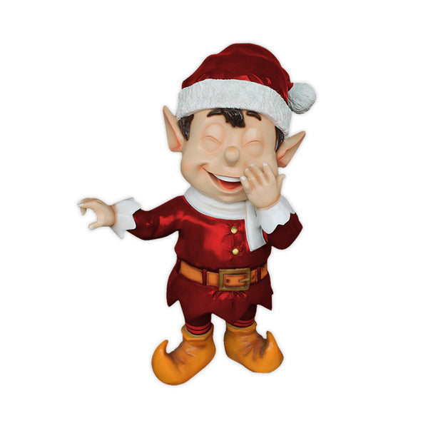 Santa's Laughing Elf, Red