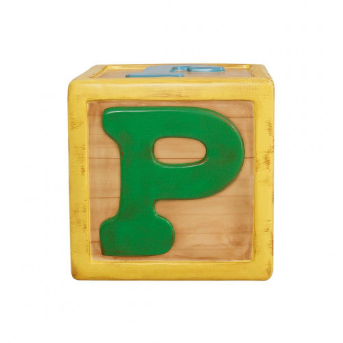 Letter Block "U, F, A, P, Z, J" (Yellow)