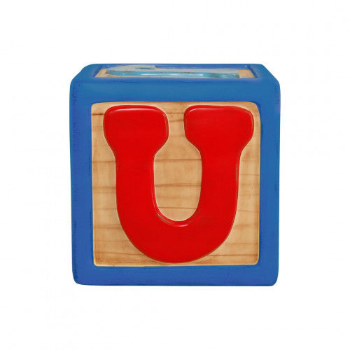 Letter Block "U, F, A, P, Z, J" (Blue)