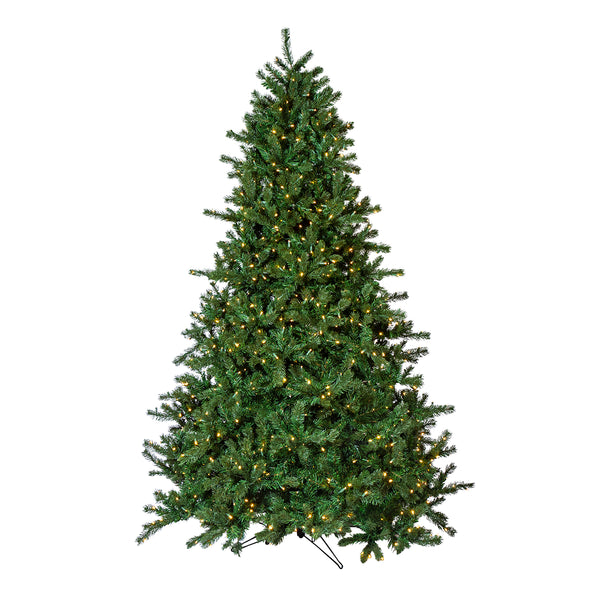 7.5' Appalachian Deluxe Tree, 7-Color Multi LED, One Plug Pole