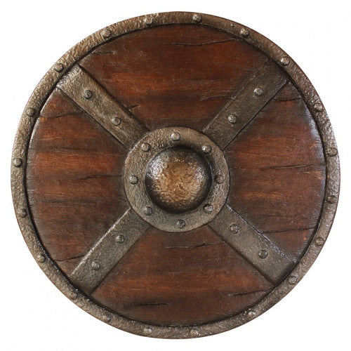 Medieval Wooden Buckler Shield