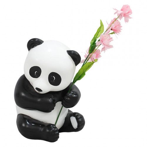 Panda Cub With Flower
