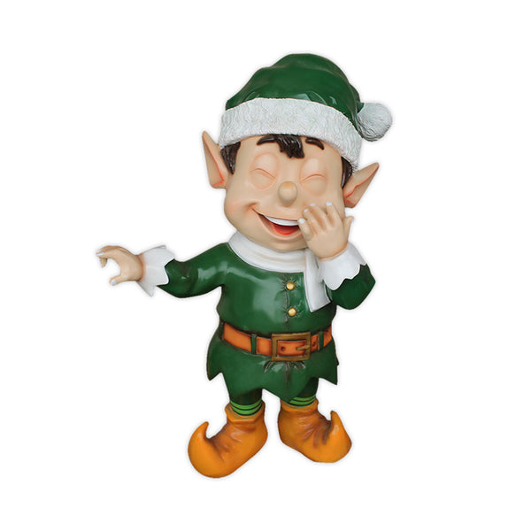 Santa's Laughing Elf, Green