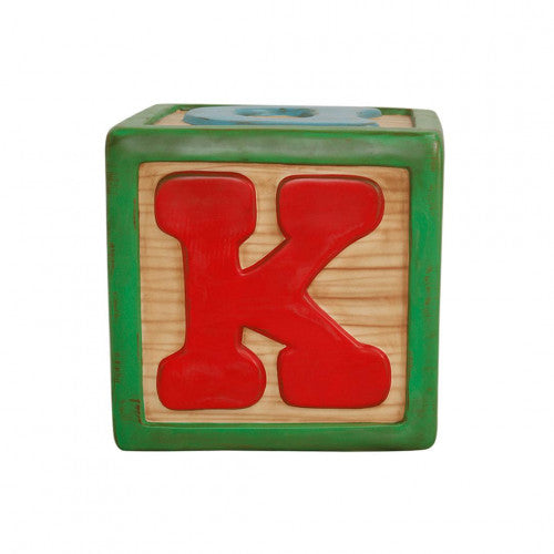 Letter Block "K, O, V, G, D, R" (Green)