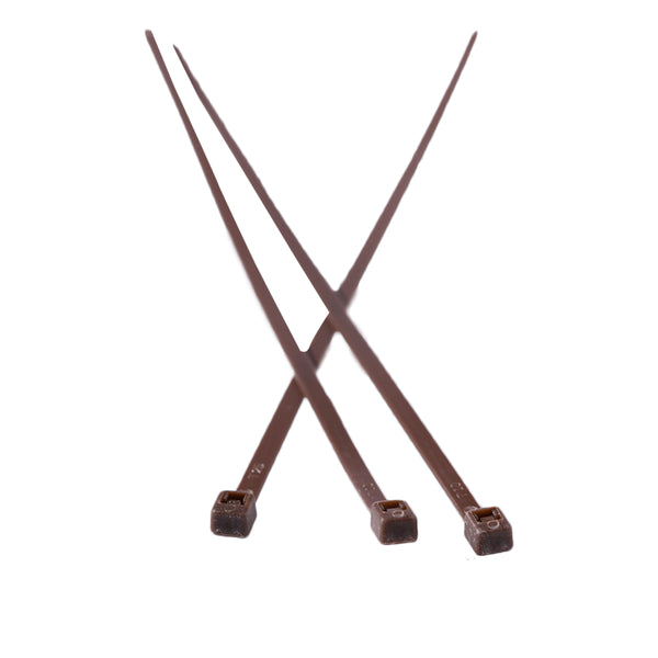 Cable Tie 8in Brown (Case-100)