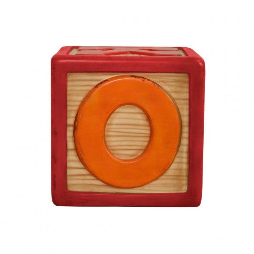 Letter Block "K, O, V, G, D, R" (Red)