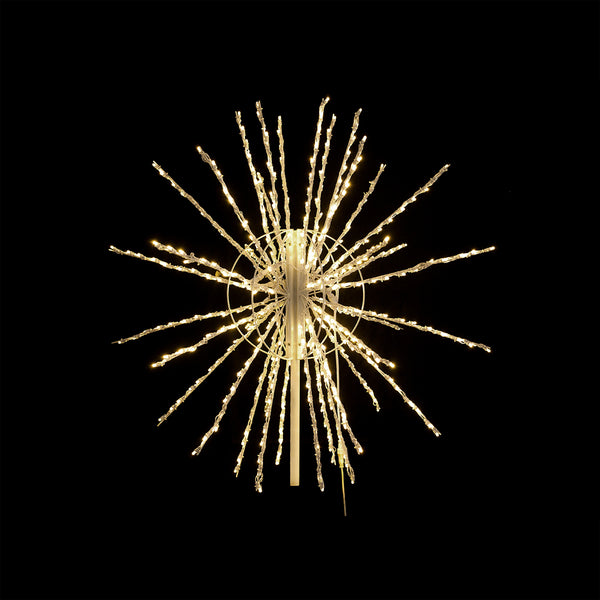 48" Starburst Tree Topper Warm White