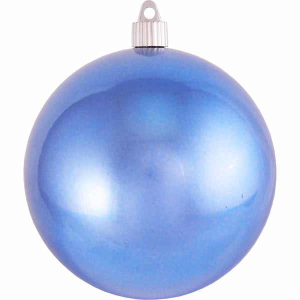 4 3/4" (120mm) Jumbo Commercial Shatterproof Ball Ornament, Polar Blue, Case, 36 Pieces