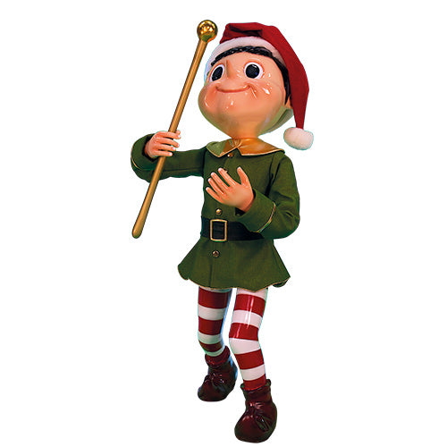 Music Elf with baton.