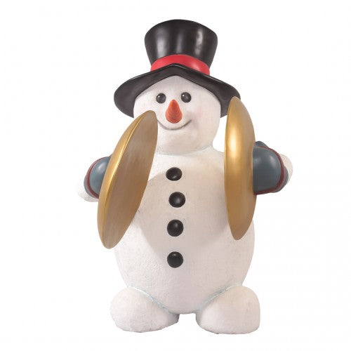 Snowman With Cymbals