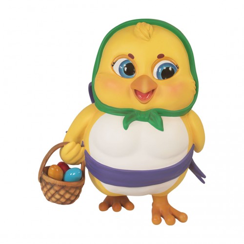 Easter Chick With Easter Egg Basket