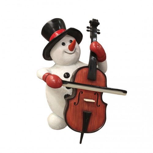 Snowman With Cello