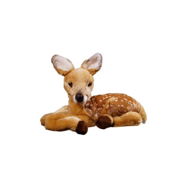 Fawn, lying.