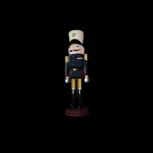 9 FT Military Nutcracker in Marine Uniform