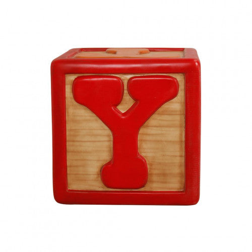 Letter Block "Y, T, B, E, N, L" (Red)