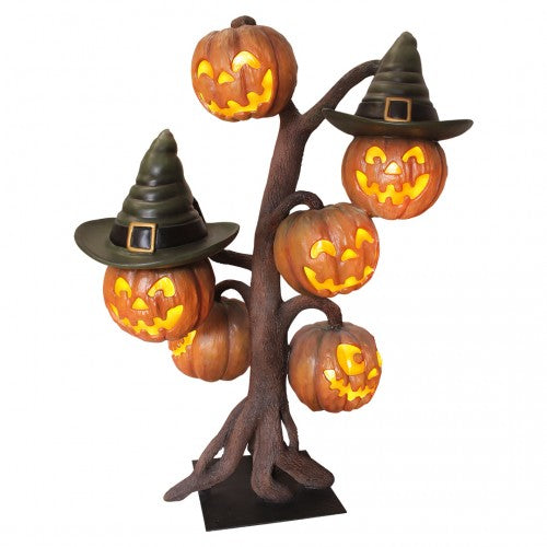 Halloween Pumpkin Lantern Tree