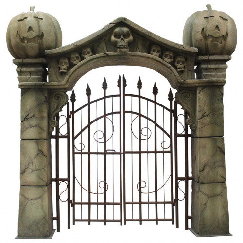 Halloween Pumpkin (Jack-o'-lantern) Gate Arch