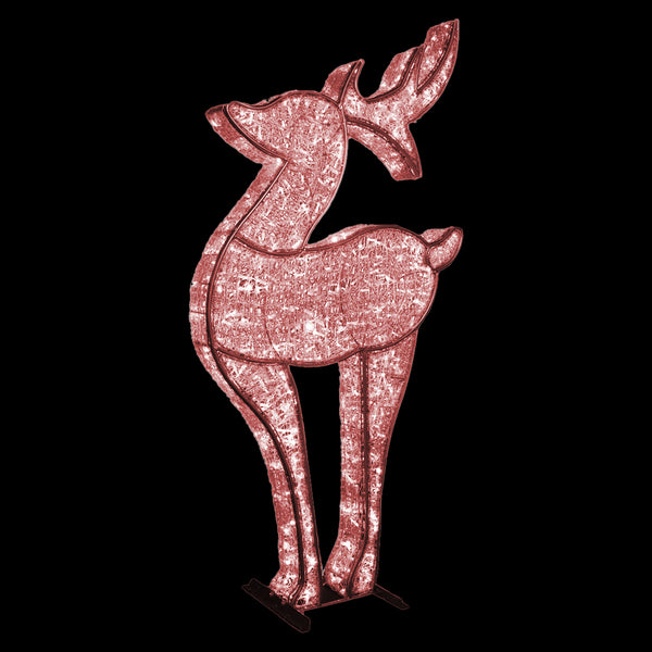 3D Large Deer Red