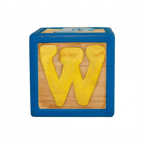 Letter Block "S, I, W, C, H, M" (Blue)