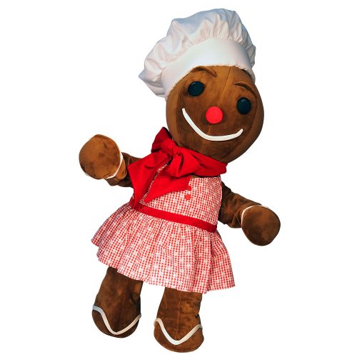 Ellie, the gingerbread.