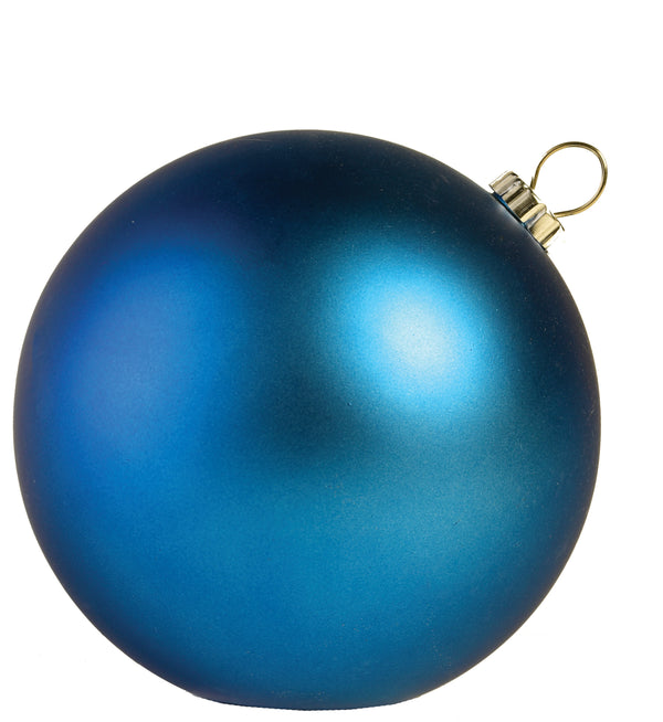 100 MM Satin Blue UV Ornament (Case-48)