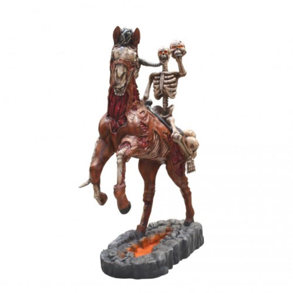 Halloween Skeleton Rider on Horse