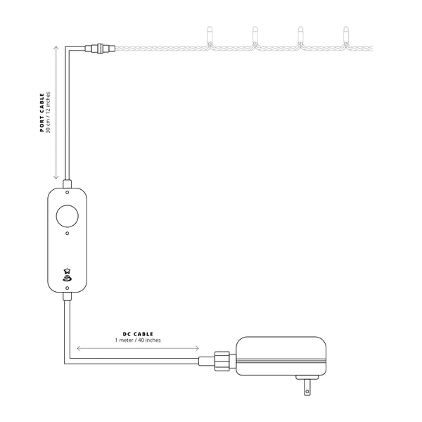 Twinkly Pro 1 Port WIFI Controller