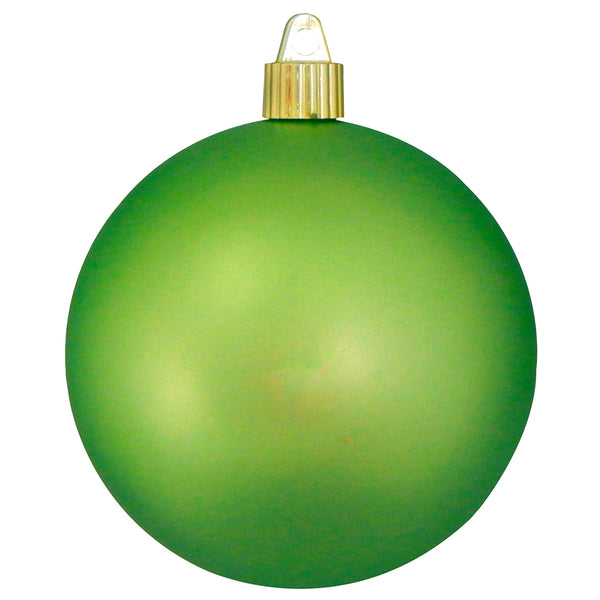 4" (100mm) Commercial Shatterproof Ball Ornament, Matte Krypton, 4 per Bag, 12 Bags per Case, 48 Pieces