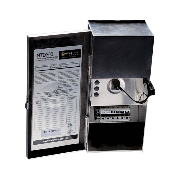 ntd 300 watt 12v Transformer - Stainless Steel