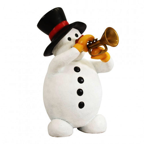 Snowman With Trumpet